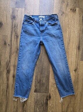 Levi's Womens Blue Relaxed Wedgie Straight Jeans